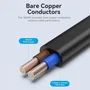 Vention Cable de Alimentación ZCLBAC 1,8 m CEE7/16 a C7